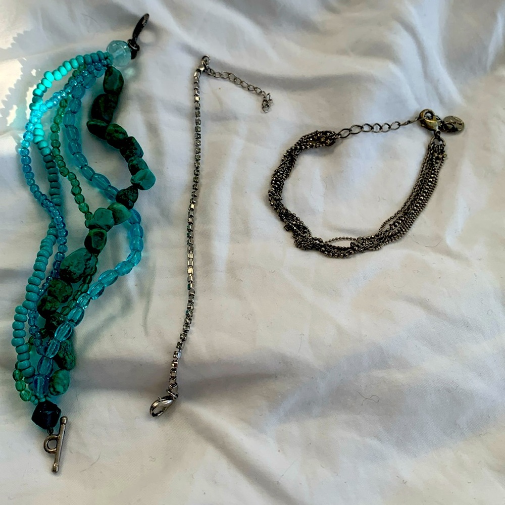 Stacking bracelet trio